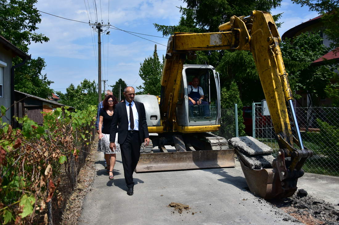 OBILAZAK RADOVA NA TERITORIJI OPŠTINE SURČIN – Opština Surčin